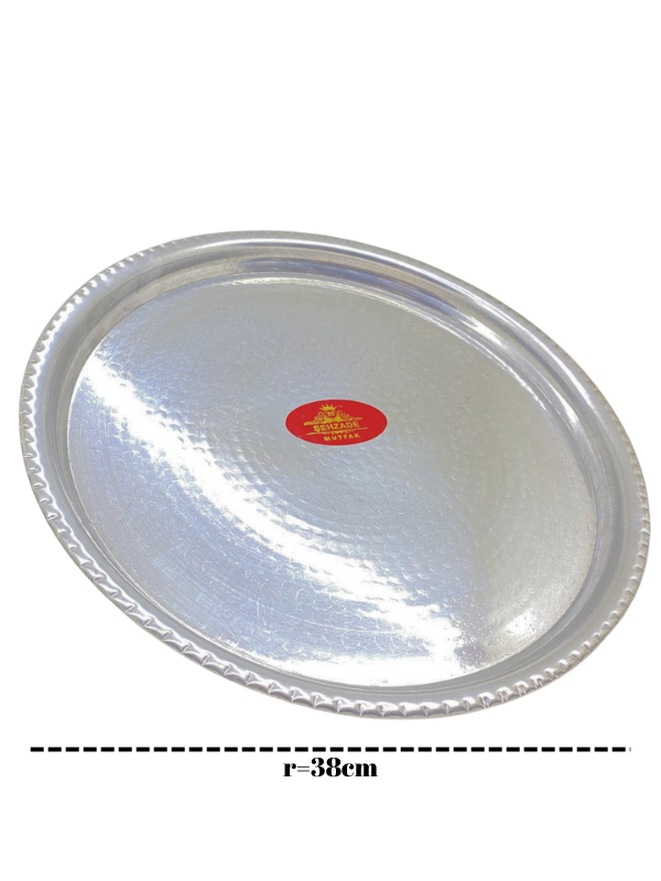 10 Parça El Yapımı Alüminyum Set – Bardak, Sürahi, Şekerlik, Çerezlik, Tepsi