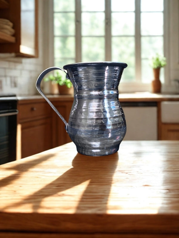 Şehzademutfak El Yapımı Alüminyum Masrafa Bardak | Osmanlı Tarzı Geleneksel Su Bardağı