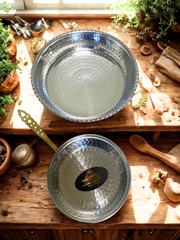 Şehzademutfak El Işçiliği 16 Parça Çeyiz Tencere Seti – Şehzademutfak Kalitesiyle