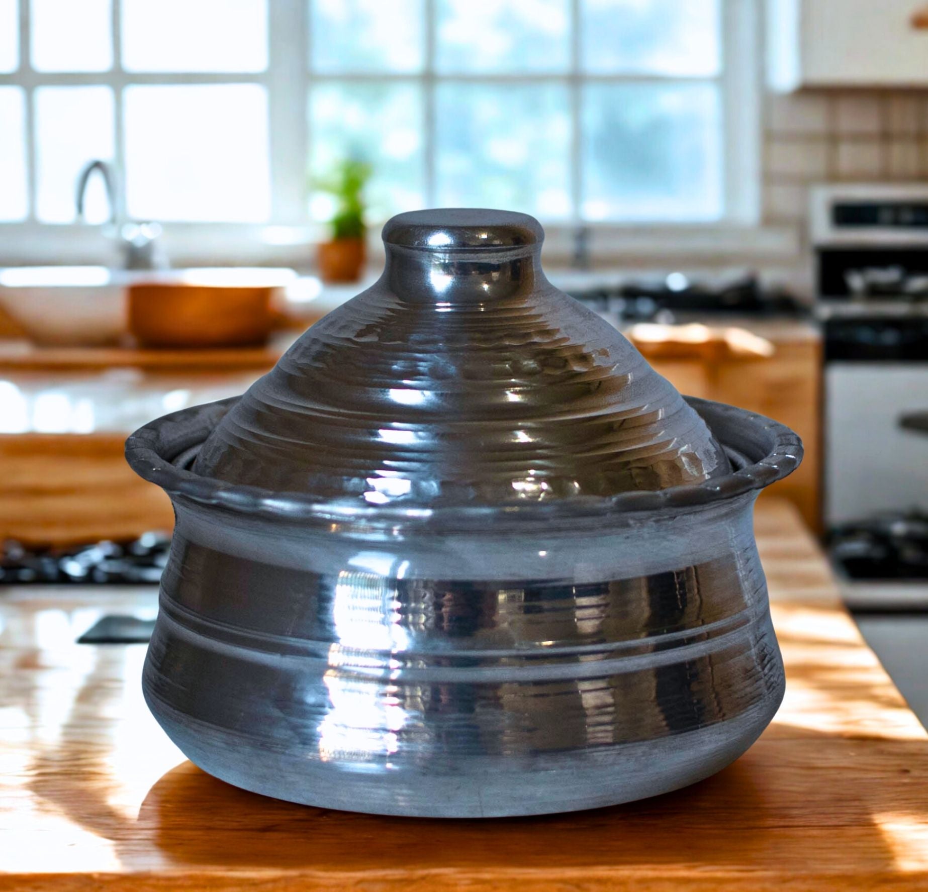 Şehzademutfak El Yapımı Osmanlı Şekerlik & Lokumluk – Alüminyum Kapaklı Sunum Kabı